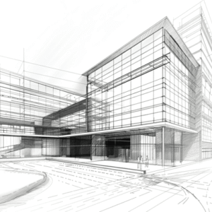 Architectural & Construction Plans - B&W