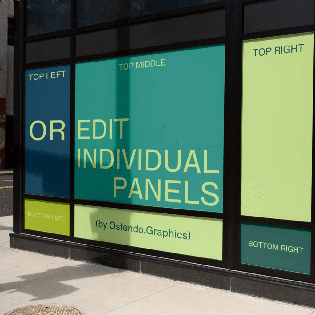 Perforated Window Decals
