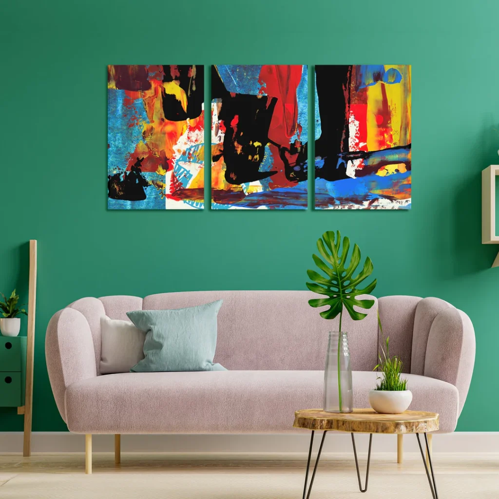 Multiple Photo Canvas Wall Displays
